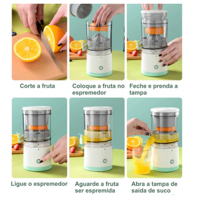 MINI ESPREMEDOR DE LARANJA SQUEEZE UP!- FRETE GRÁTIS. Últimas Unidades.