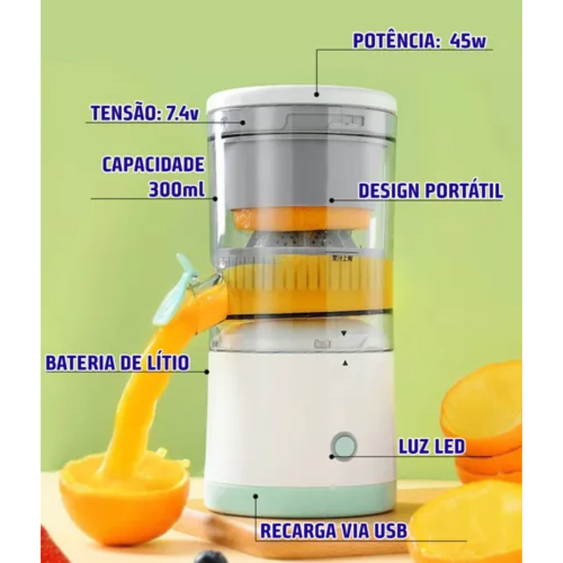 MINI ESPREMEDOR DE LARANJA SQUEEZE UP!- FRETE GRÁTIS. Últimas Unidades.